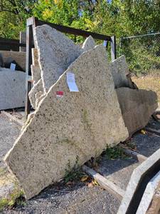 lot 7001 image: Lot of Assorted Remnants - Granite, Giallo Oriental, and Santa Ceceilia