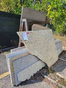 lot 7005 image: Assorted Remnants- Granite, Quartz, and Marble