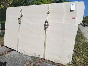 lot 7013 image: Lot of 6 St. Moritz Honed Limestone Slabs