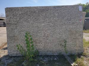 lot 7127 image: Lot of 3 Slabs Of Santa Ceceilia Granite, Polished