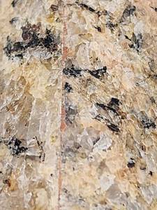 lot 5558 image: Lot of 2 Kitchen Countertops Giallo Vaniciano Granite, Polished