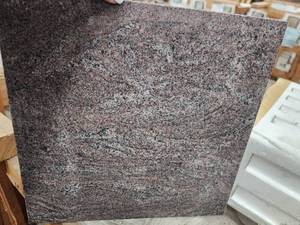 lot 5646 image: Crate of 12x12 Paradiso Dark Granite Tile