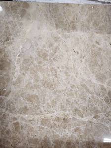 lot 5661 image: Crate of 12x12 Emperado Silver Marble Tile
