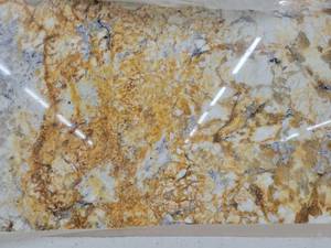 lot 3204 image: Lot of 2 Slabs of Solarius Granite, Polished