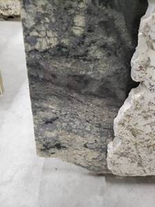 lot 3208 image: Bianco Romano Granite Slab, Polished