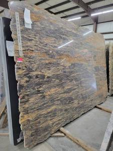 lot 3222 image: Lot of 2 Thunder Storm Granite Slabs