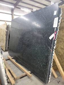 lot 3112 image: Lot of 1 Slab of Green Soapstone Granite, Leather