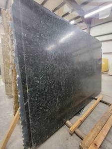 lot 3107 image: Lot of 1 Slab of Green Soapstone Granite, Leather