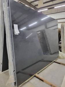 lot 3176 image: Lot of 2 Slabs of Absolute Black, Polished