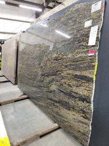 lot 3180 image: Lot of 2 Slabs Juperana Carajas Granite, Polished