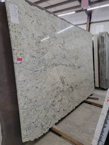 lot 3192 image: Lot of Slabs of 2 Aspen White Granite, Polished