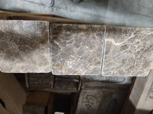 lot 5669 image: Crate Of Assorted 12x12 and 4x4 Granite Tile