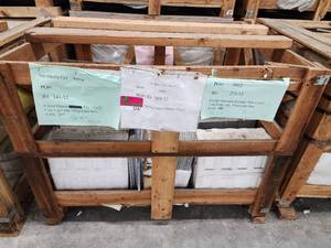 lot 5747 image: Crate of 12x12 Assorted Tile