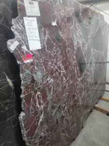 lot 3082 image: Lot of 2 Slabs Rosso Levanto Marble, Polished