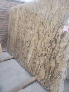 lot 3313 image: Lot of 3 Slabs of Persa Caralella Granite, Polished