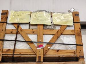 lot 5769 image: Crate of Assorted 12x12 Marble Tile