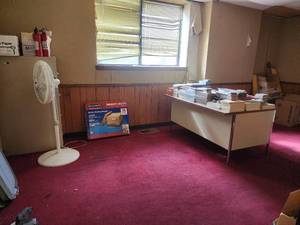 lot 22091 image: Contents of Room W Tile, Filing Cabinets, Tools, and More