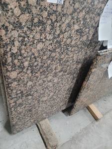 lot 5503 image: Lot of 1 Piece Baltic Brown Kitchen Island Top Granite