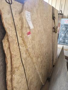 lot 5612 image: Lot of 3 Slabs of Sino Yellow Marble