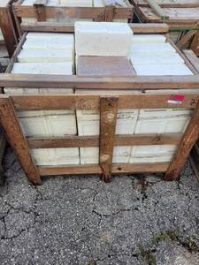 lot 7166 image: Pallet of Brazilian Copper Slate Tiles