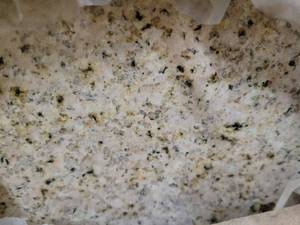 lot 5574 image: Crate of Golden Granite Pre Fabricated Kitchen Island Tops