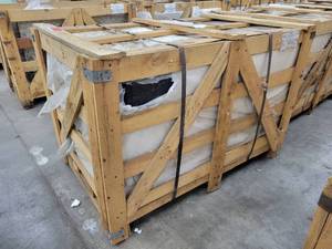 lot 5636 image: Crate of Medura Gold 12 X 12 Granite Tiles