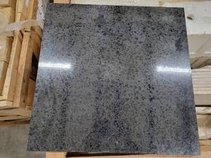 lot 5641 image: Crate of Black Absolute 12 X 12 Granite Tiles