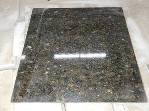 lot 5687 image: Crate of Spring Green Granite 12 X 12 Tiles