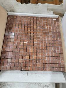 lot 5691 image: Assorted Pallet of Honed and Marble Tiles