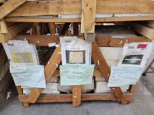 lot 5694 image: Assorted Crate of Tiles - Mosiac and More