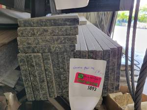 lot 5893 image: Lot of Green Pavira Polished Granite Back Splashes
