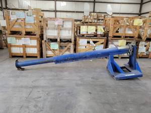 lot 70 image: Vestil Lift Boom Forklift Attachment 2198653586