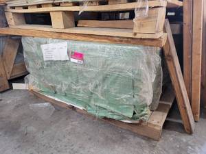 lot 5909 image: Pallet of Composite Siding, Light Brown