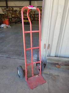 lot 22063 image: Orange Utility Dolly