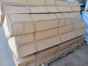 lot 22073 image: Lot of 8 Vosona Sample Tower Display Racks, White