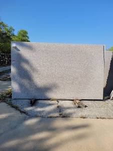 lot 7074 image: Lot of 6 Polished Granite Almond Mauve Slabs