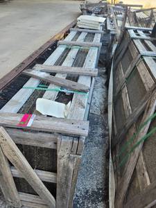 lot 7219 image: 1 Pallet of Uba Tuba Flat Edge Pre Fab Counter Top