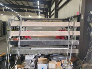 lot 5906 image: 1 Steel Rack for Back Splash