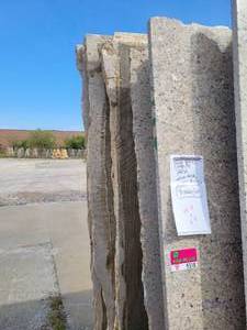 lot 9318 image: Lot of 8 Slabs - Polished Granite - Gold Brazil