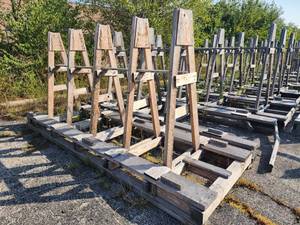 lot 12003 image: Lot of 2 Wooden A Frames