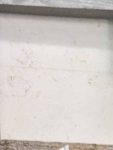 lot 5725 image: Crate of 18x18 Jerusalem Gold Limestone Tile