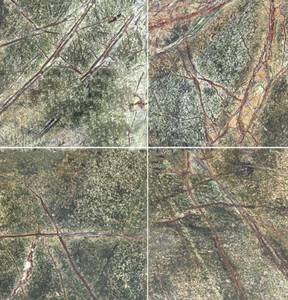lot 5736 image: Crate of 12x12 Rainforest Green Granite Tile
