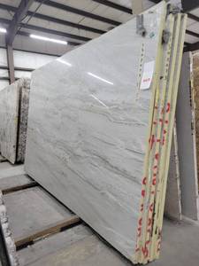 lot 2878 image: Taj Mahul Quartz Slab