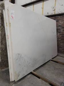 lot 2881 image: White Jade Marble Slab