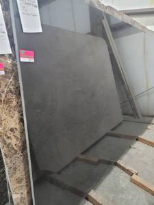 lot 3066 image: Lot of 2 Slabs of Black Absolute Granite, Polished&nbsp