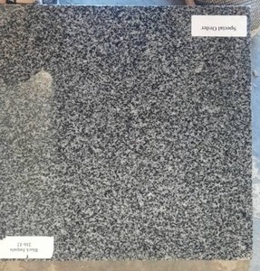 lot 5759 image: Crate of 12x12 Black Impala Granite Tile