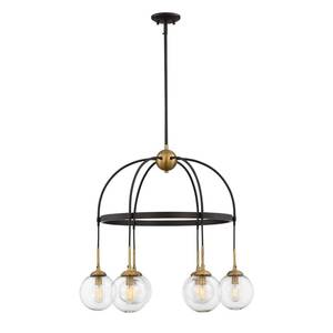lot 1100 image: Savoy House Fulton 1-5002-6-79 Chandelier