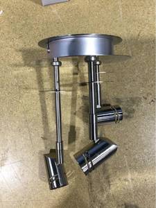 lot 3110 image: 3-Light Fixed Canopy Spot Light