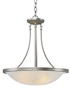 lot 5145 image: TransGlobe Lighting 3 Light Large Inverted Pendant