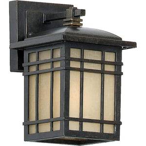 lot 7106 image: Quoizel HC8406IB Hillcrest Outdoor Lantern in Bronze